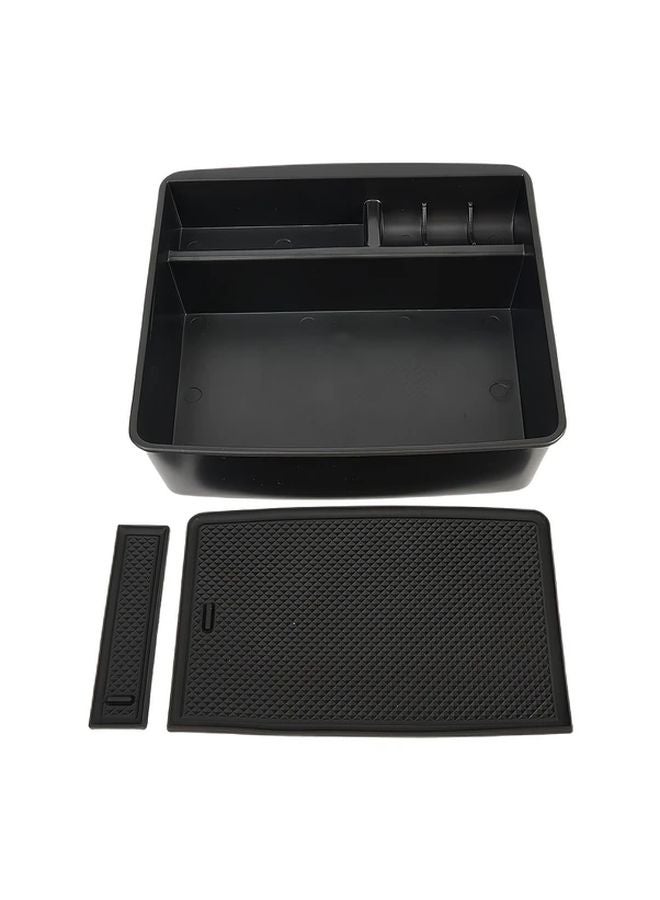 Black Refrigerator Cover Pad For Land Cruiser Prado FJ120 FJ150 With Storage - Image 1